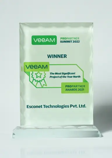 Most Significant Project of the Year by Veeam